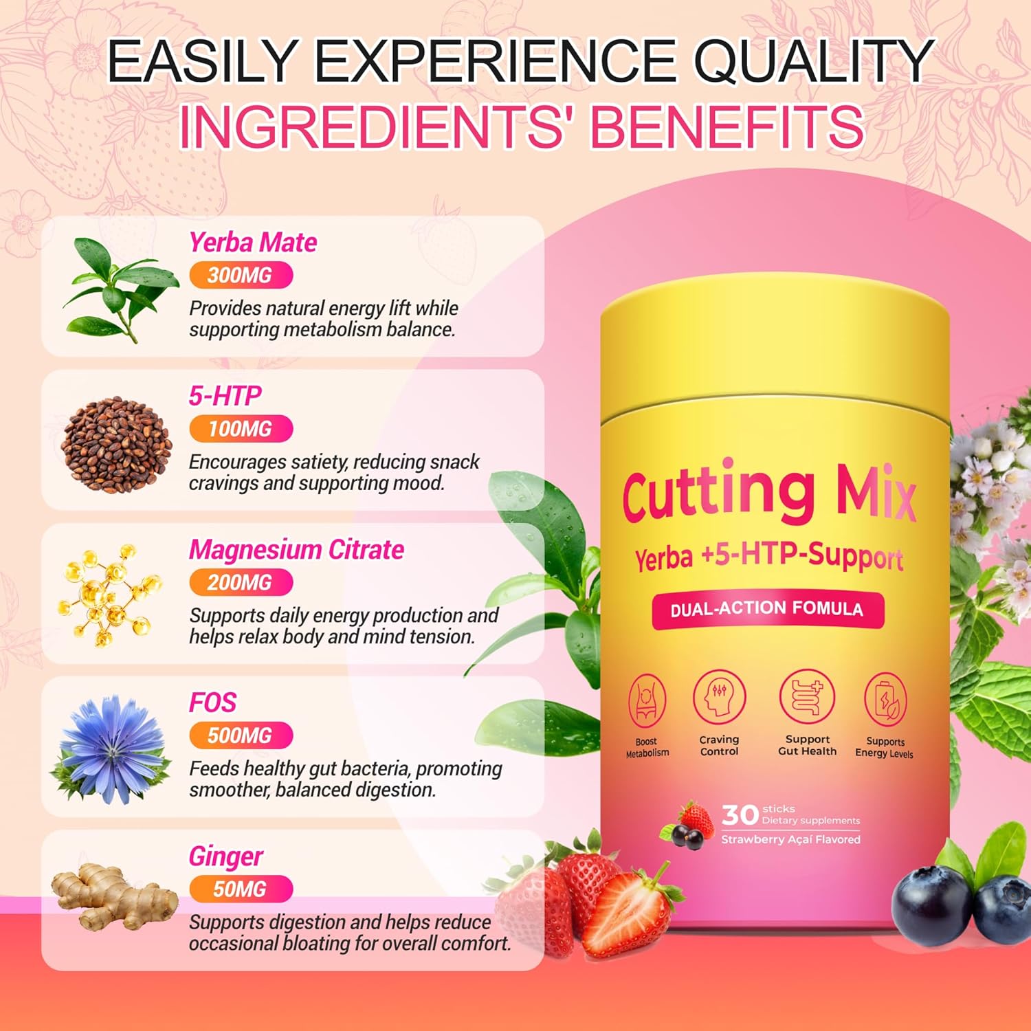 Cutting Drink Mix – Satiety & Metabolism Support